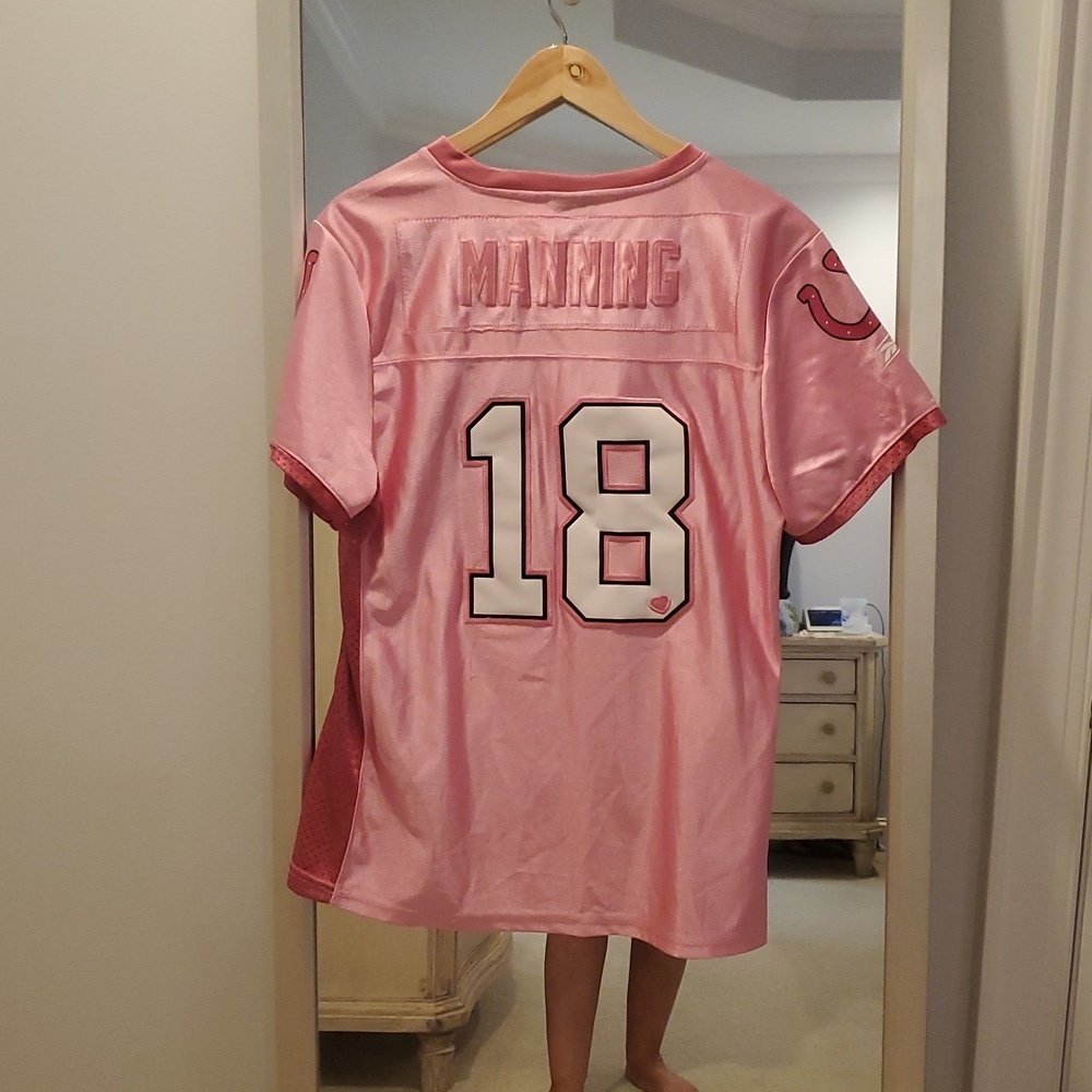 Pink women’s Peyton Manning Colts Jersey size XXL - Picture 2 of 7